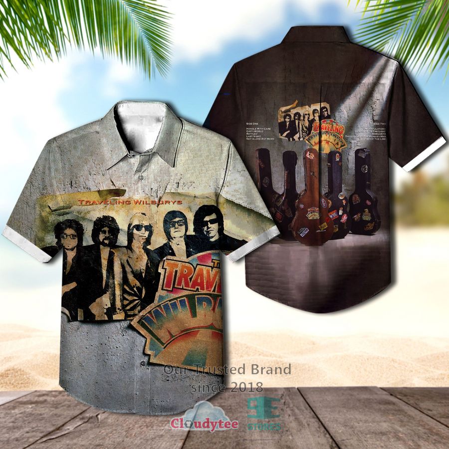 Traveling Wilburys Band The Traveling Wilburys, Vol. 3 Album Hawaiian Shirt