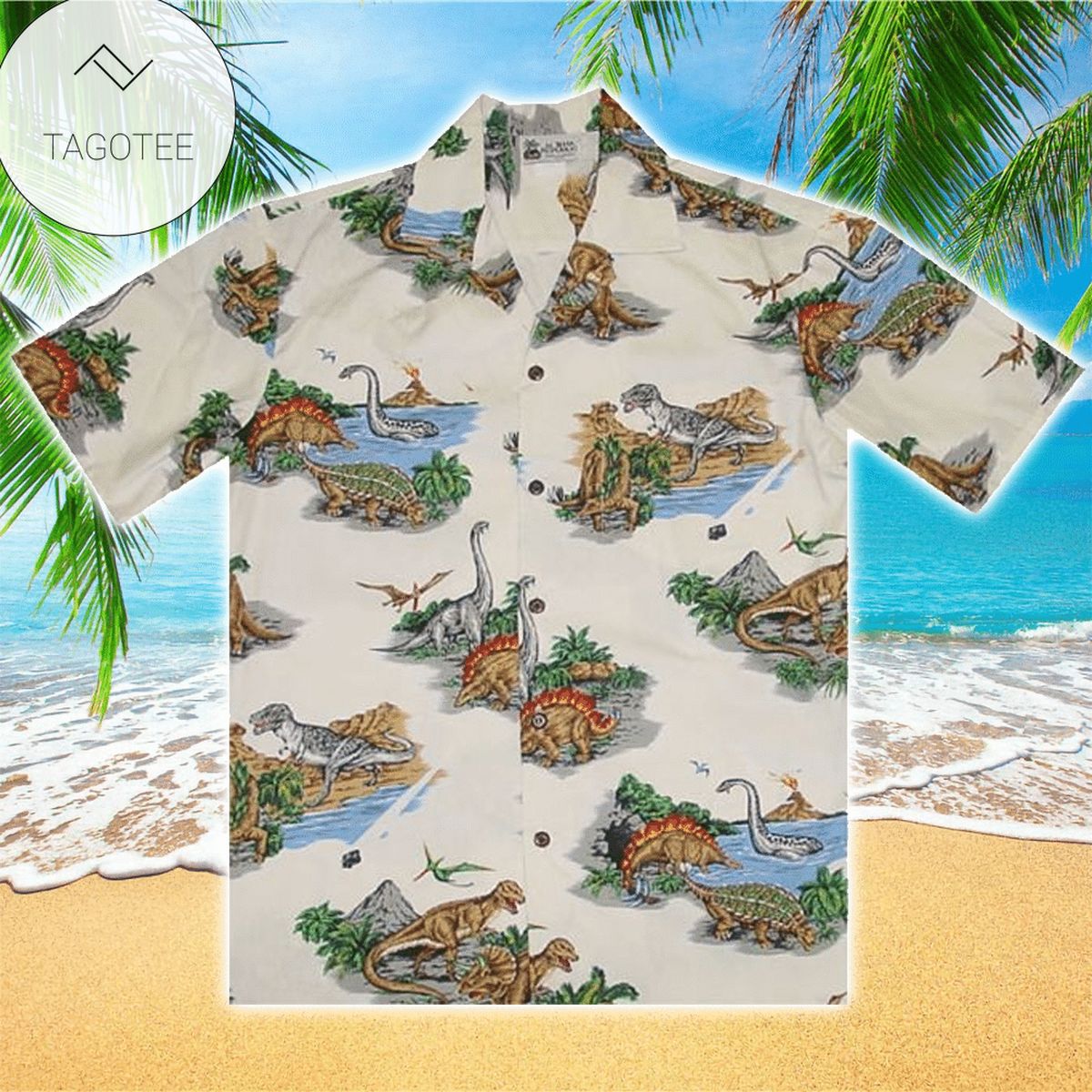 Trickery Halloween Pattern Hawaiian Shirt