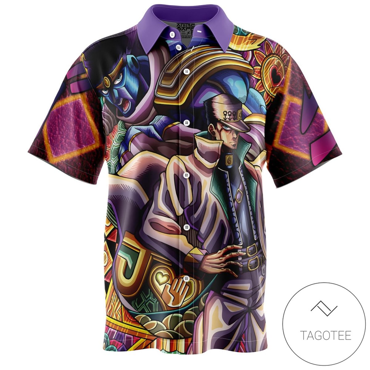 Trippy Medidating Dio It Was Me JoJo’s Bizarre Adventure Hawaiian Shirt