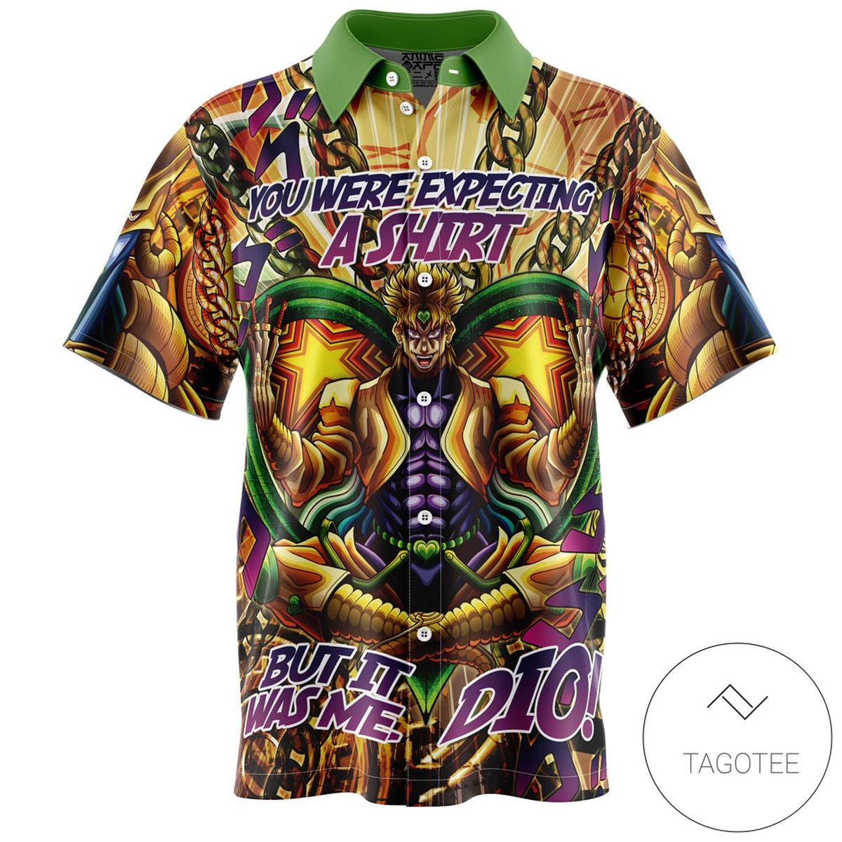 Trippy Jotaro Kujo JoJo’s Bizarre Adventure Hawaiian Shirt