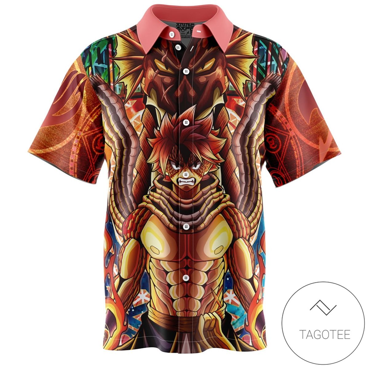 Trippy Ryomen Sukuna Jujutsu Kaisen Hawaiian Shirt