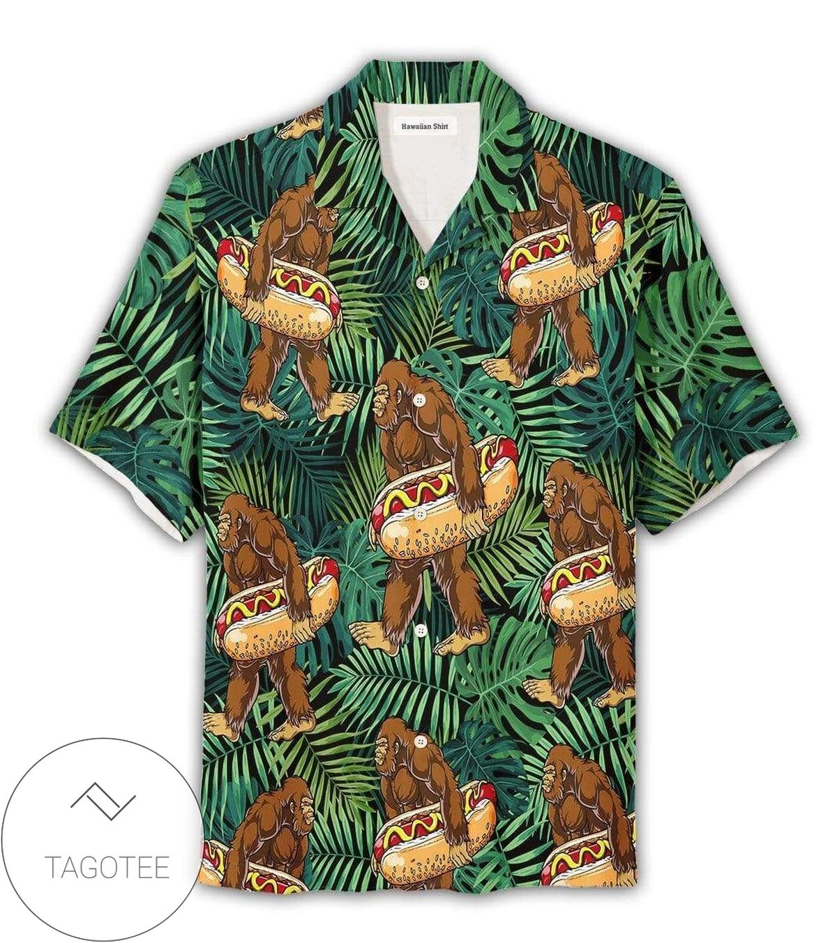 Tropical Bigfoot Like Banana Unisex 2022 Authentic Hawaiian Shirts