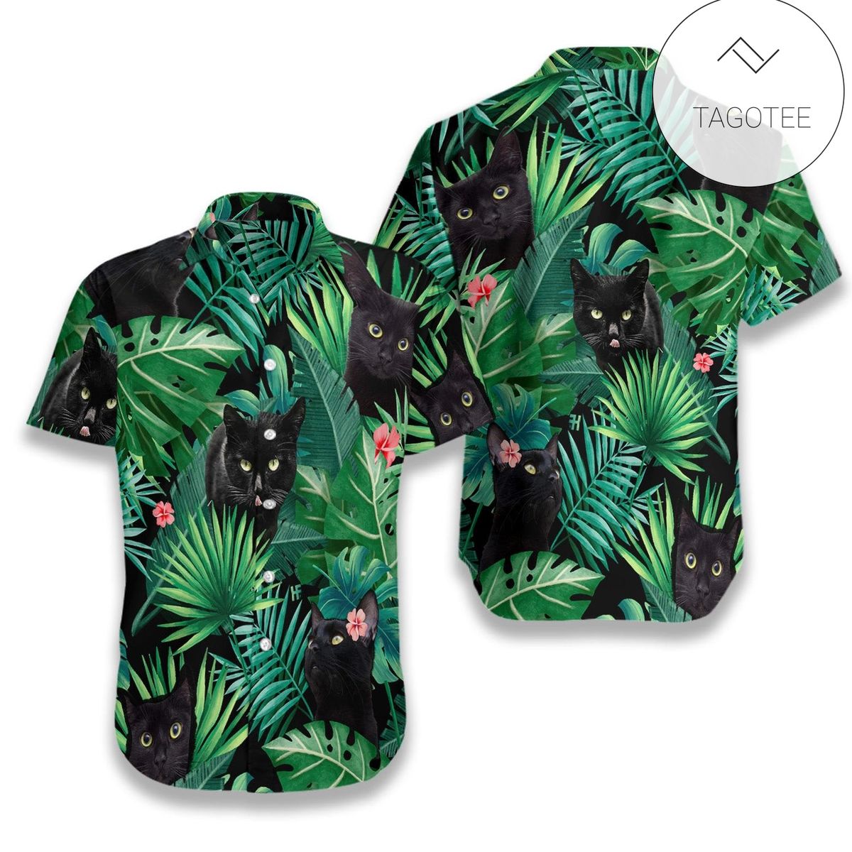 Tropical Blue Hawaiian Shirt