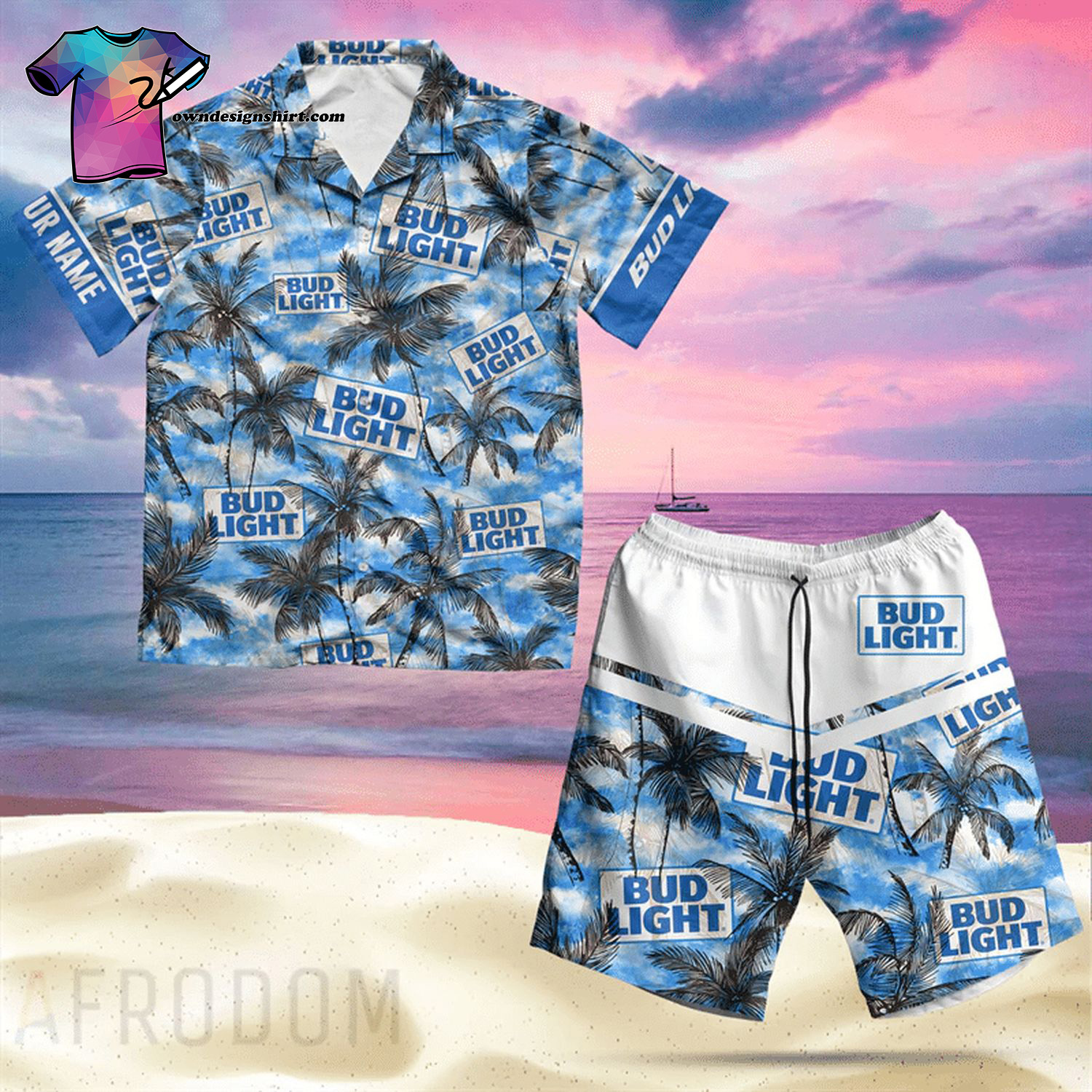 Tropical Busch Beer Summer Outfits Hawaiian Shirt