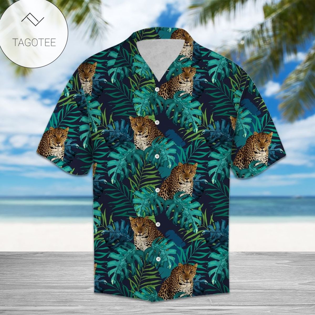 Tropical Cat And Flower Authentic Hawaiian Shirt 2022