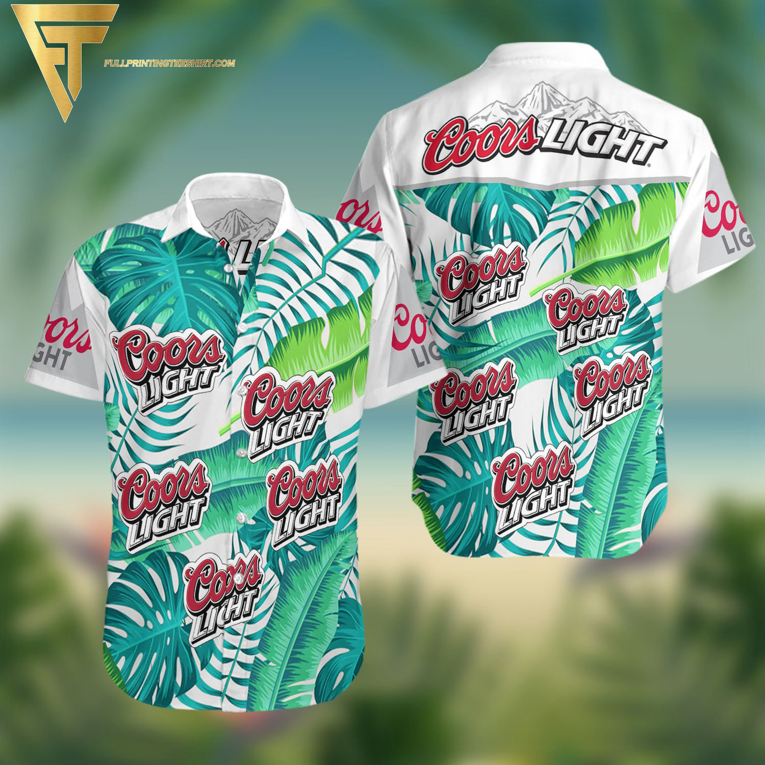 Tropical Busch Light Summer Outfits Hawaiian Shirt