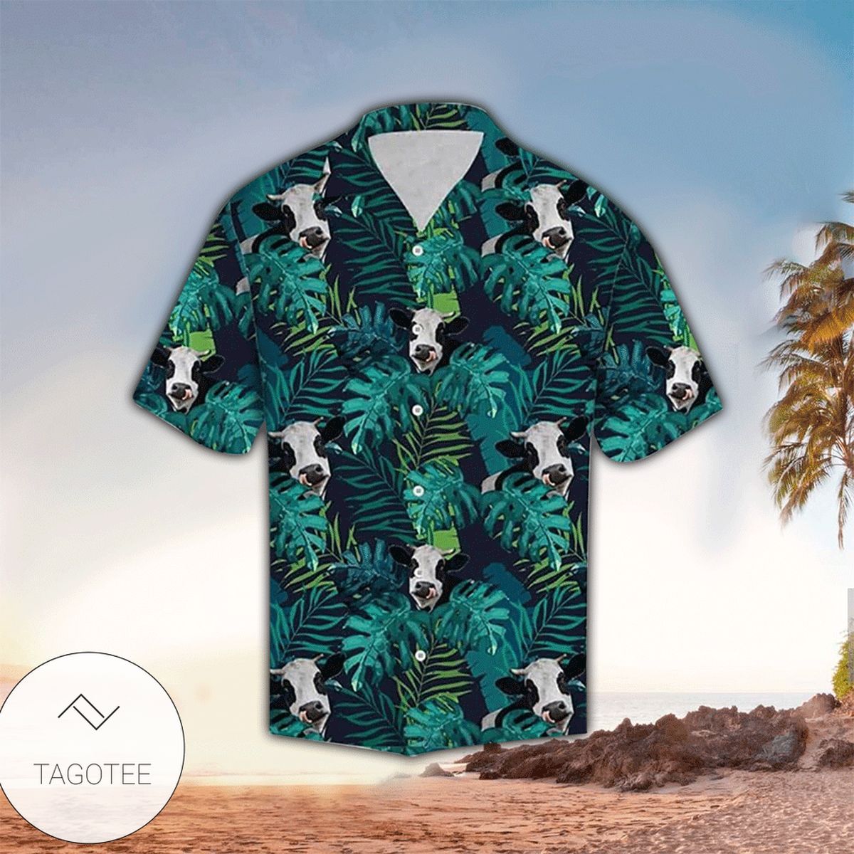 Tropical Cockatoo Parrot Hawaiian Shirt