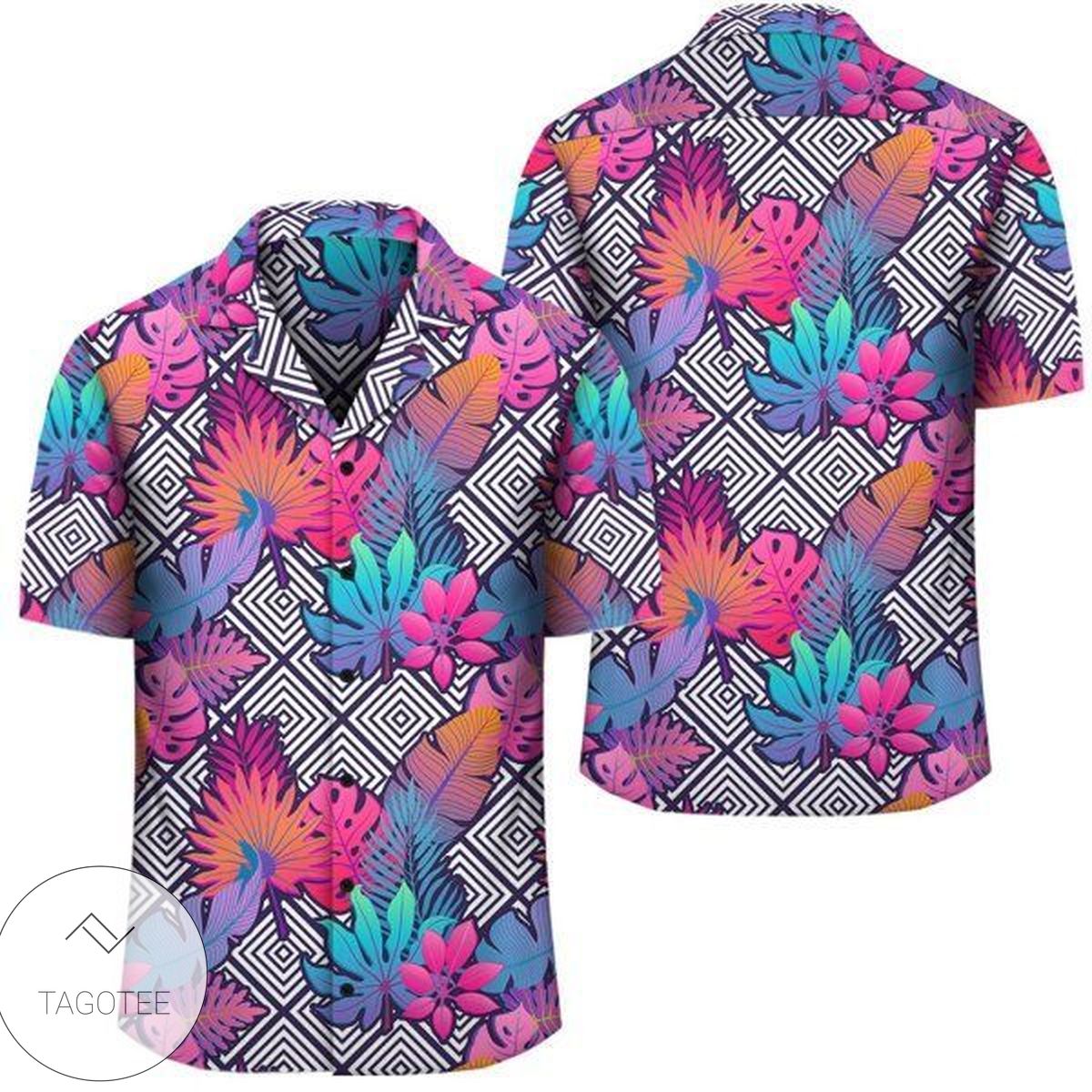 Tropical Flamingo Hawaiian Shirt