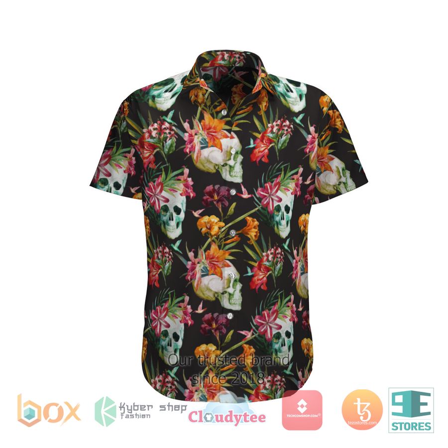 Tropical Pattern Ones Hawaiian Shirt