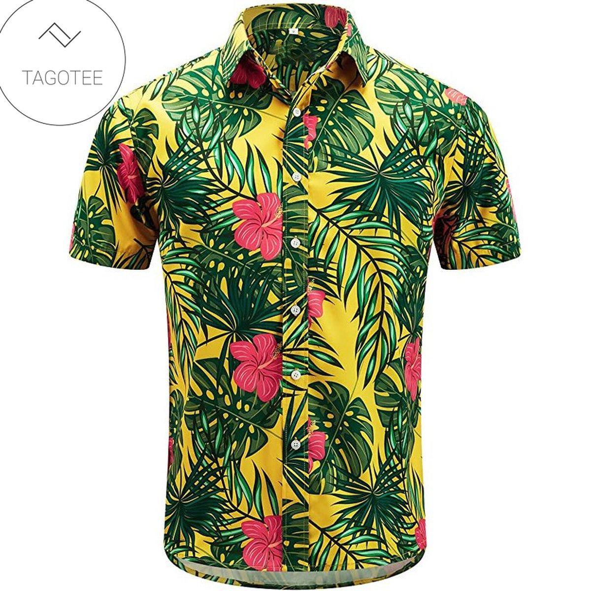 Tropical Hawaiian Shirt Aloha Shirt For Travel Lover