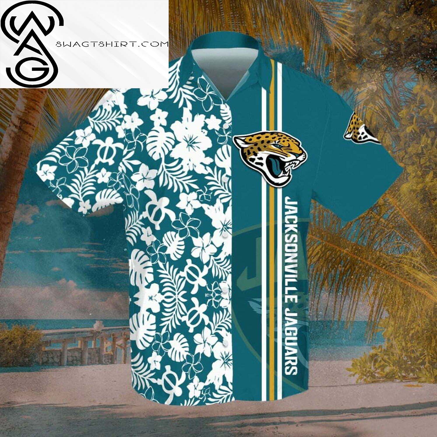 Tropical Kansas City Chiefs All Over Print Hawaiian Shirt And Beach Shorts