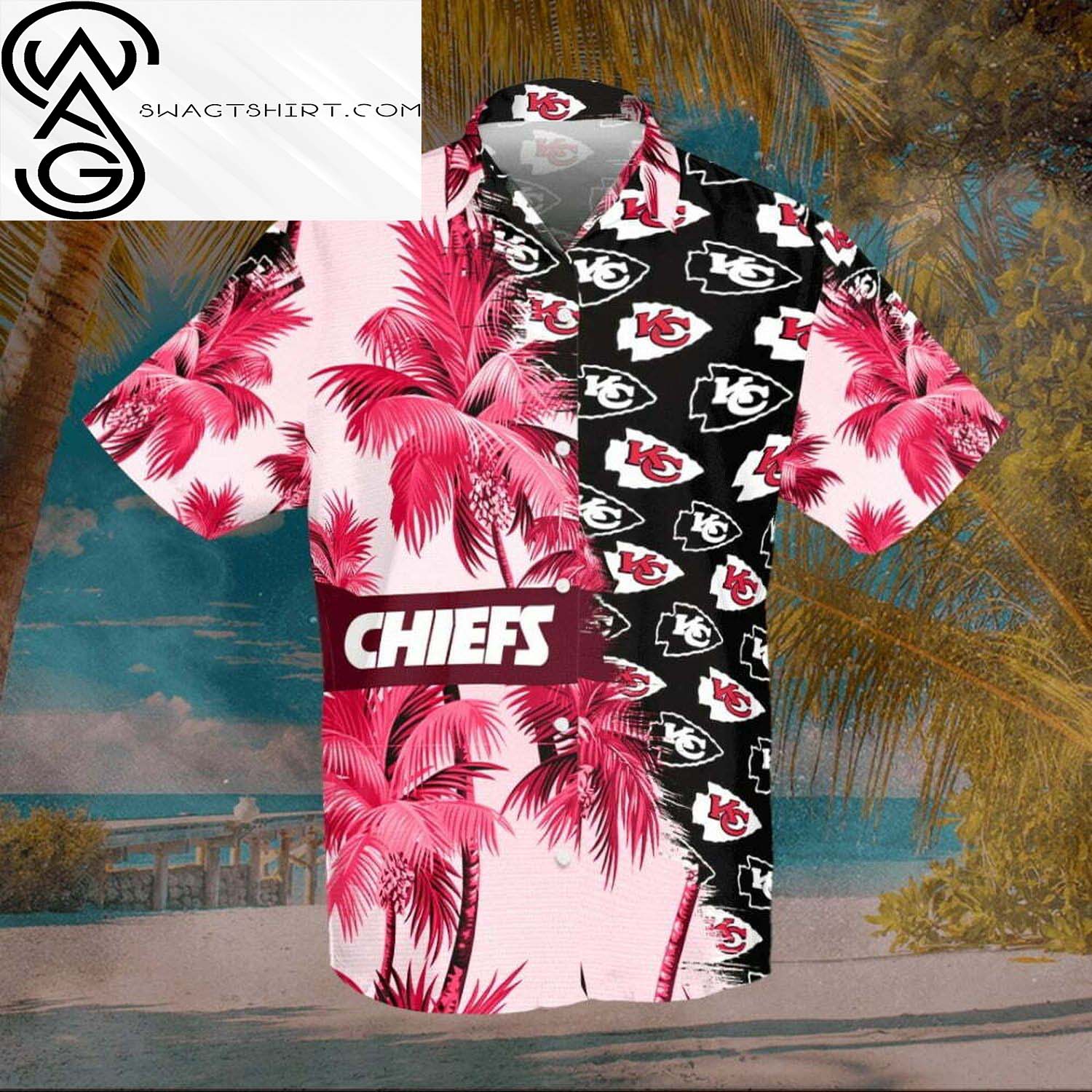 Tropical Jacksonville Jaguars All Over Print Hawaiian Shirt And Beach Shorts