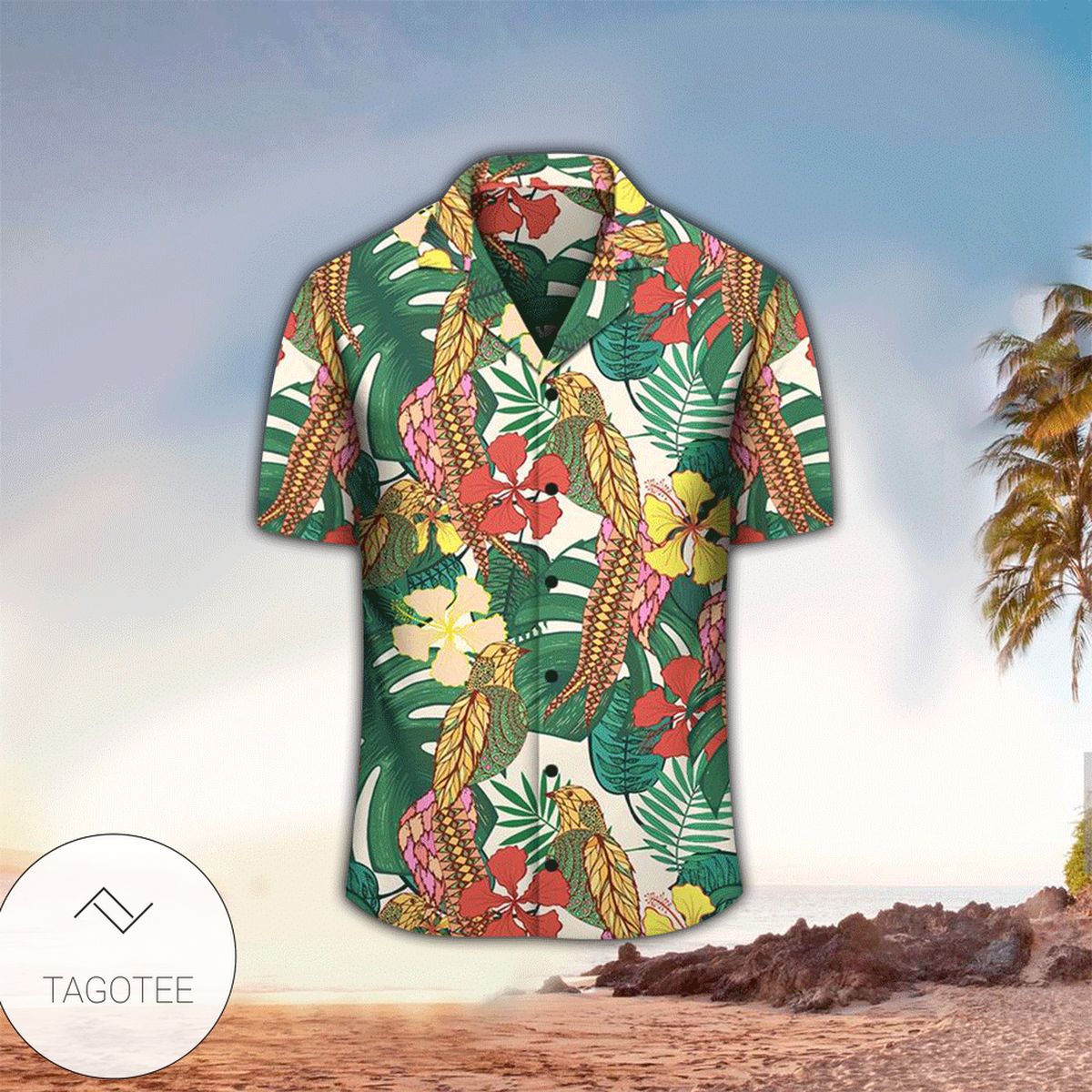 Tropical Leopard Shirt Tropical Hawaiian Shirt For Tropical Lovers