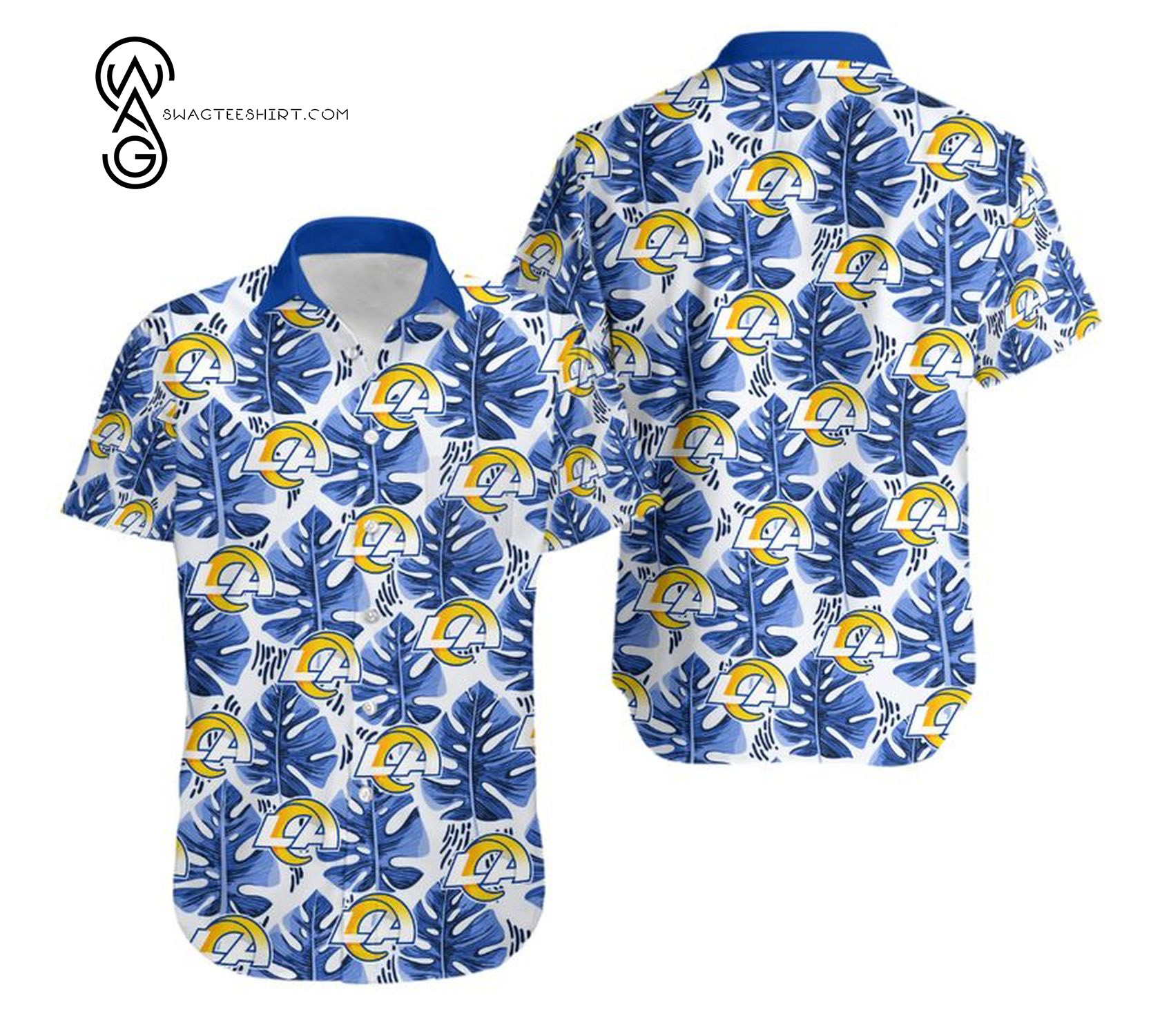 Tropical Los Angeles Dodgers Sports Summer Hawaiian Shirt