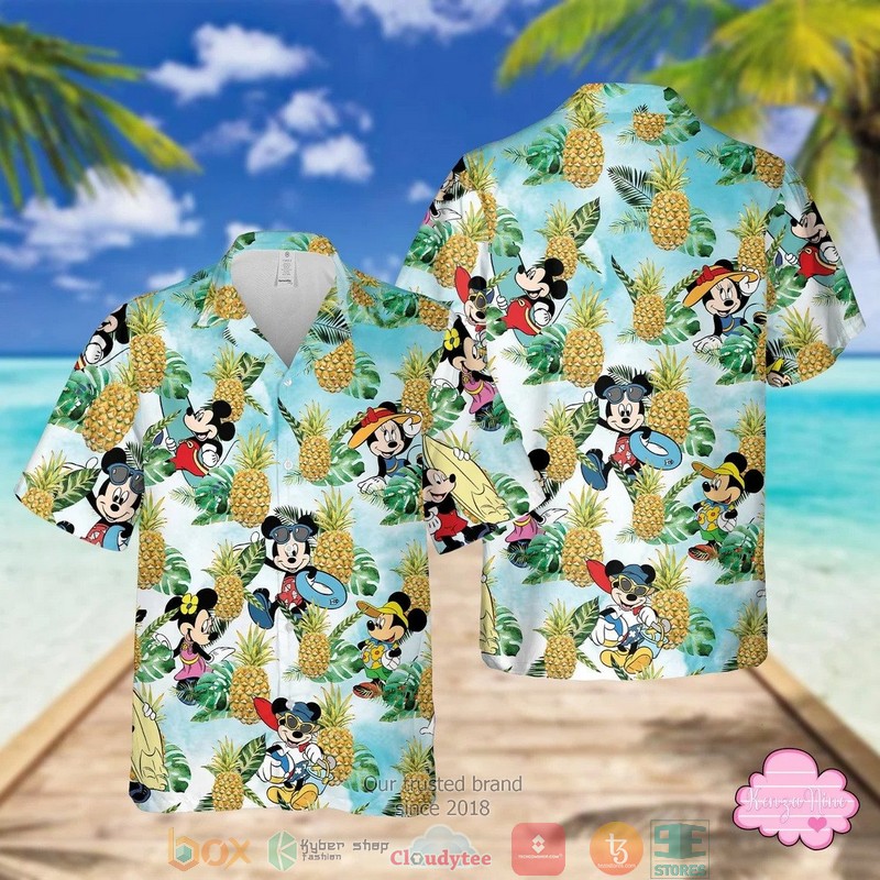 Tropical Gun Lover Pattern Hawaiian Shirt