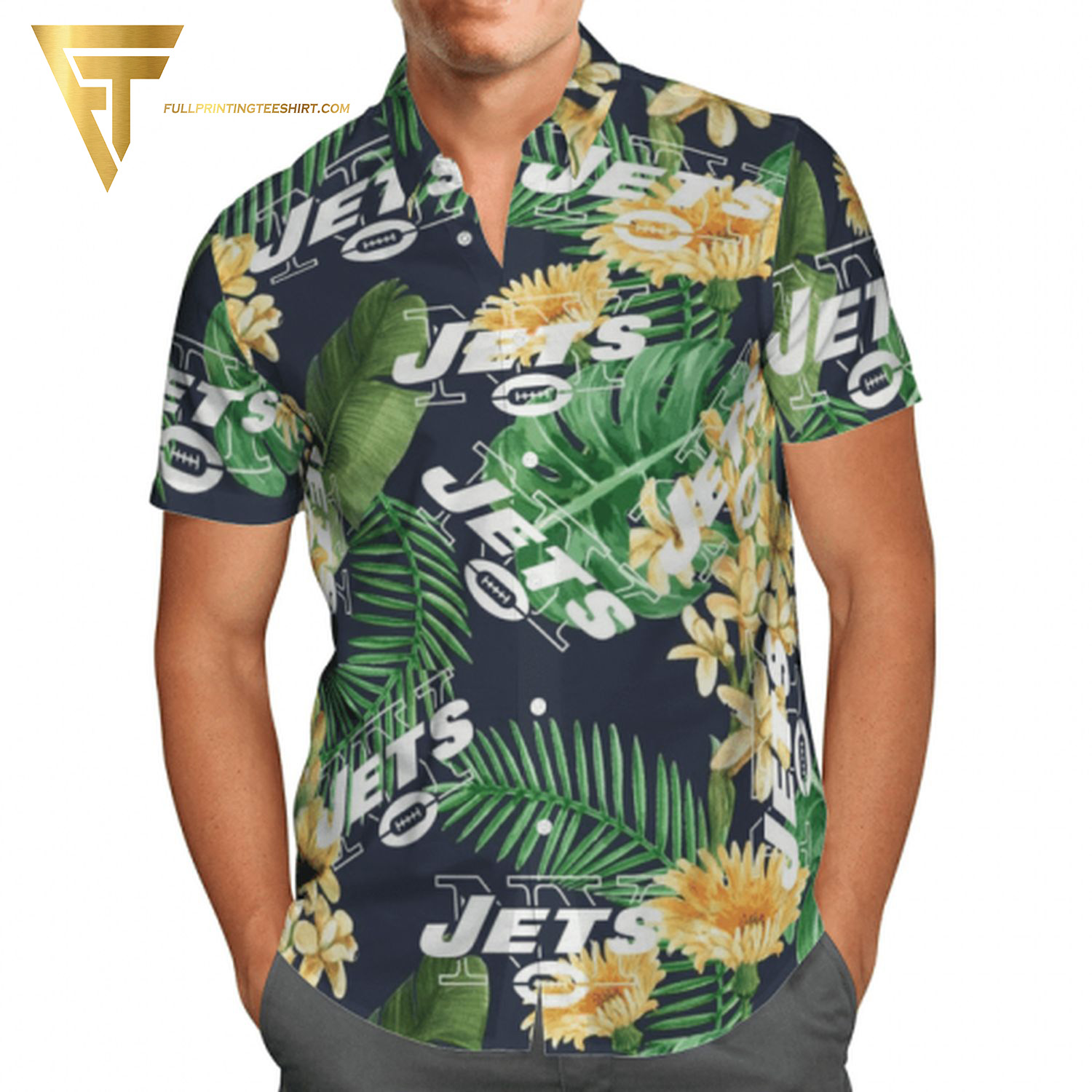 Tropical New Orleans Saints Sports Summer Hawaiian Shirt