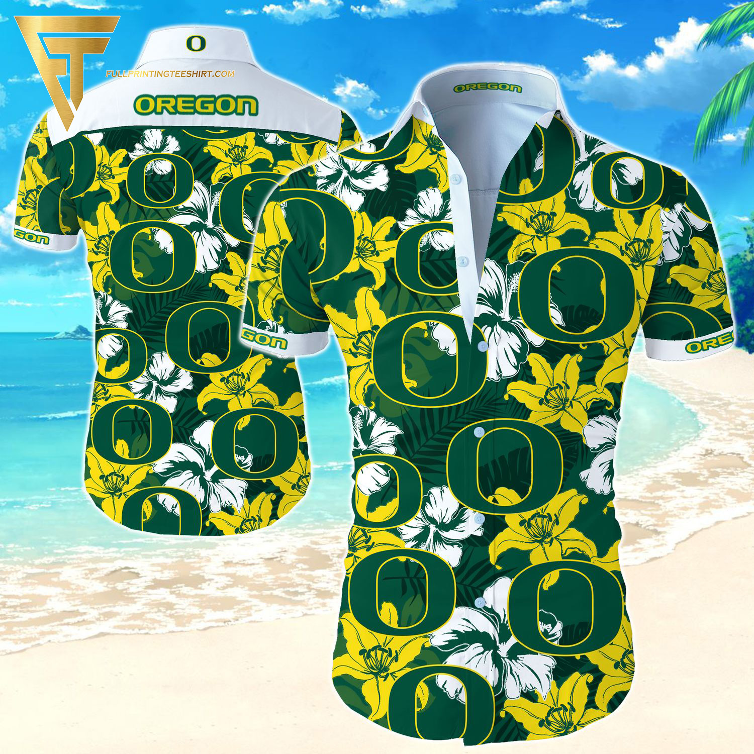 Tropical Pineapple Budweiser All Over Print Hawaiian Shirt And Beach Shorts