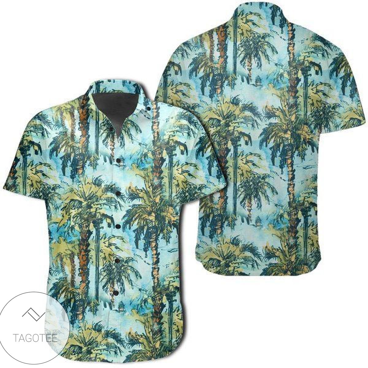 Tropical Parrot Hawaiian Shirt Summer Button Up Shirt For Men Hawaiian Summer Trends Shirt 2020