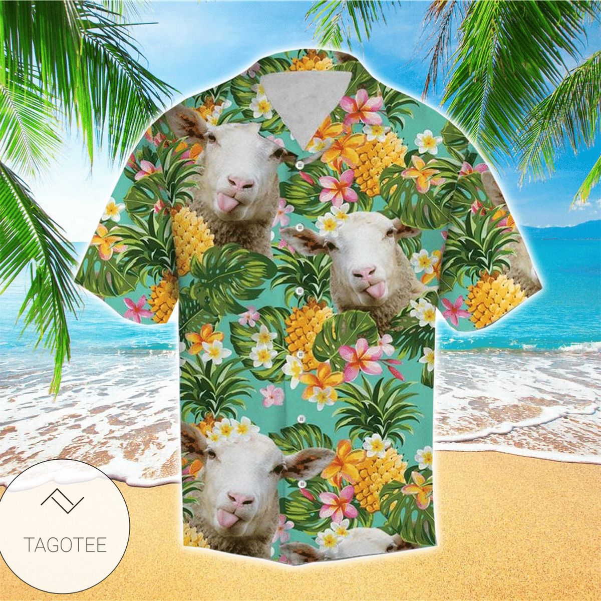 Tropical Pineapple Singapura Hawaiian Shirt For Men With Vibrant Colors And Textures