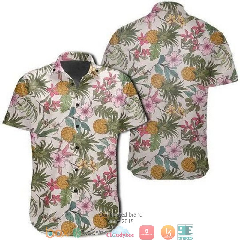 Tropical Pattern Ones Hawaiian Shirt