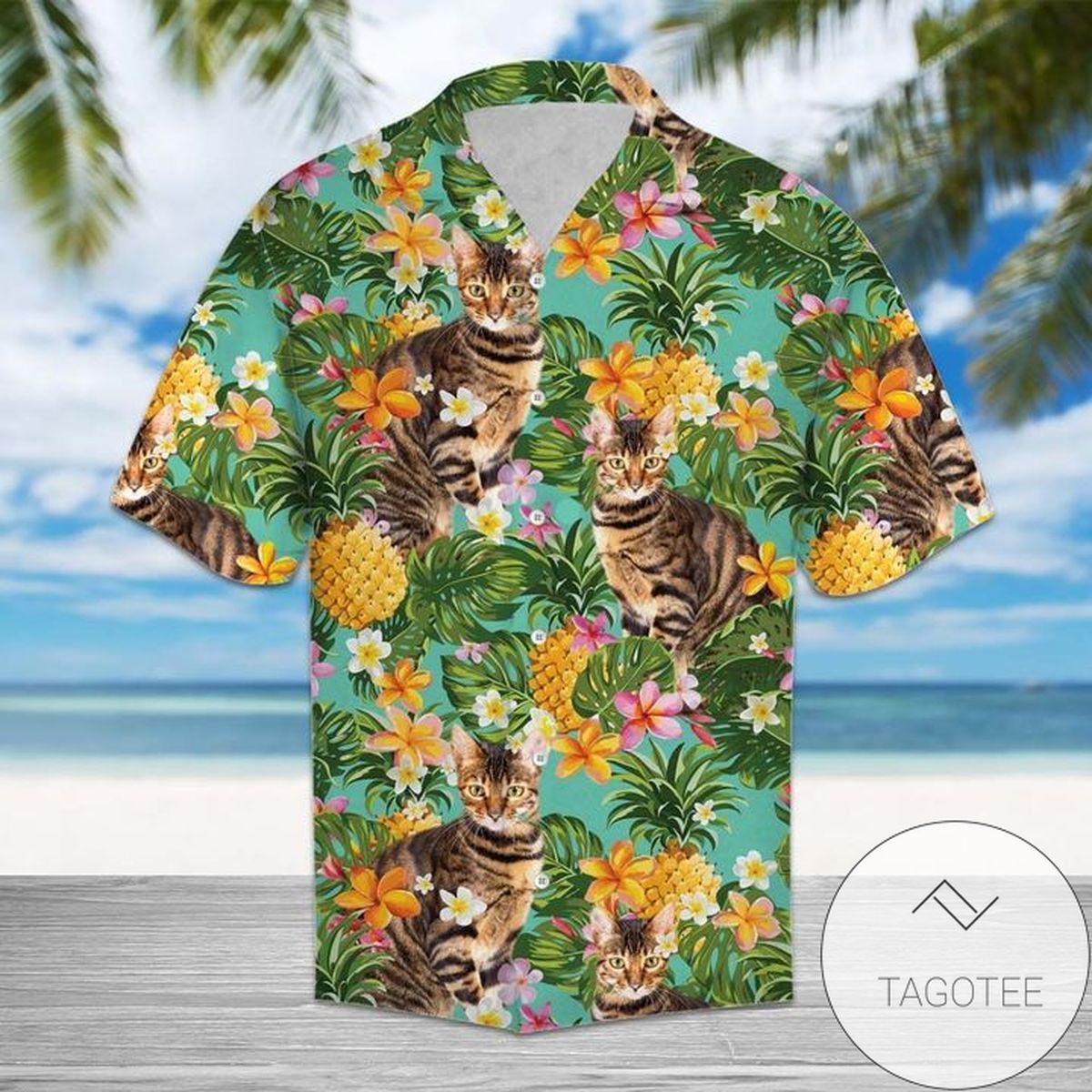 Tropical Pineapple Spider 3d Hawaiian Shirt For Men With Vibrant Colors And Textures