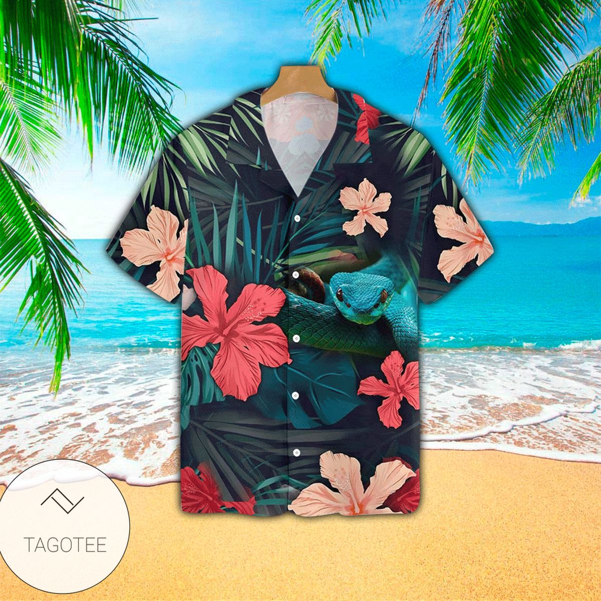 Tropical Stitch Cartoon Lilo And Stitch Disney For men And Women Graphic Print Short Sleeve Hawaiian Casual Shirt