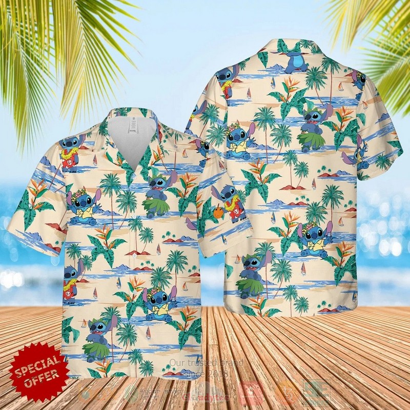 Tropical Stitch Hawaiian Shirt