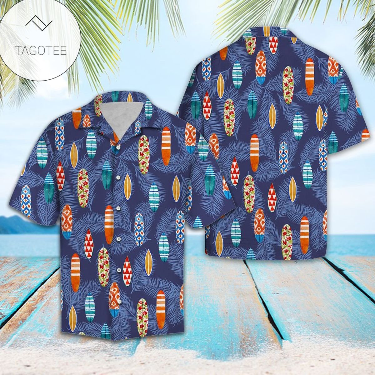 Tropical Texas Hawaiian Shirt