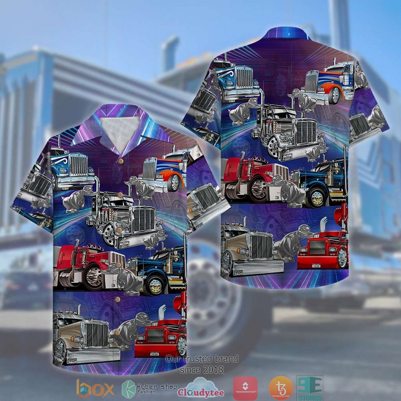 Trucker Summer Hawaiian Shirt