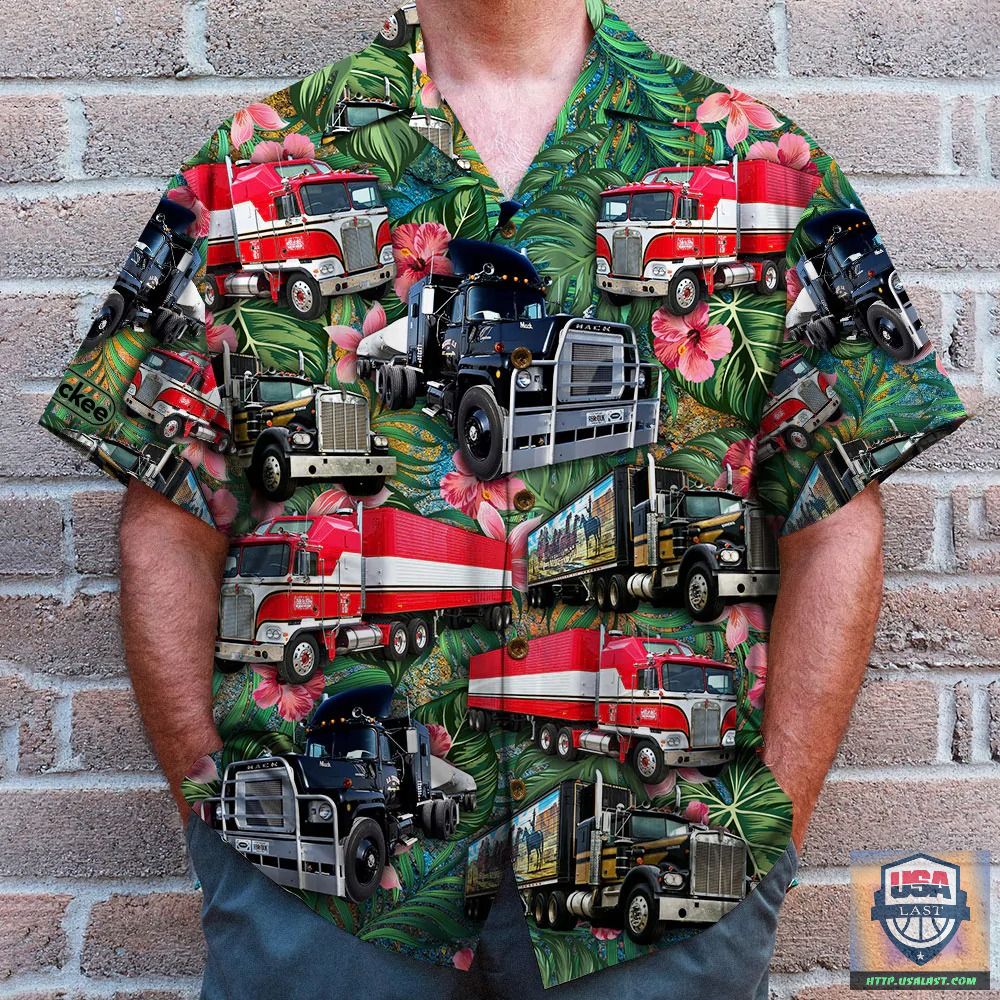 Trucker Summer Aloha Hawaiian Shirt