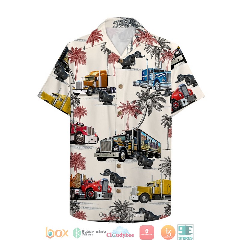 Trucker Vacation Hawaiian Shirt