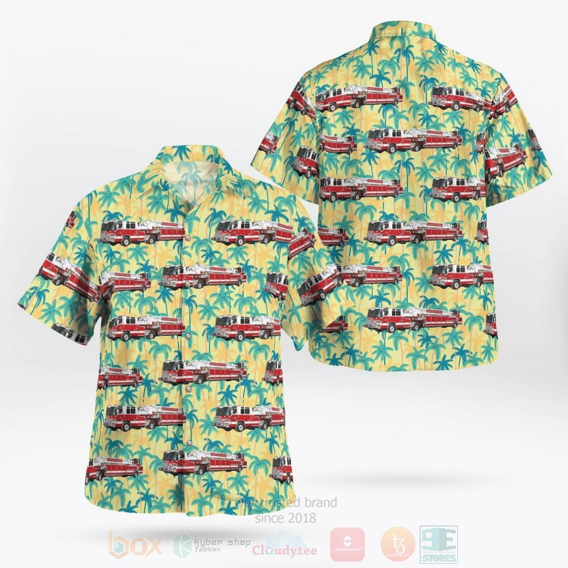 Tucson Police Department Chevrolet Tahoe Hawaiian Shirt