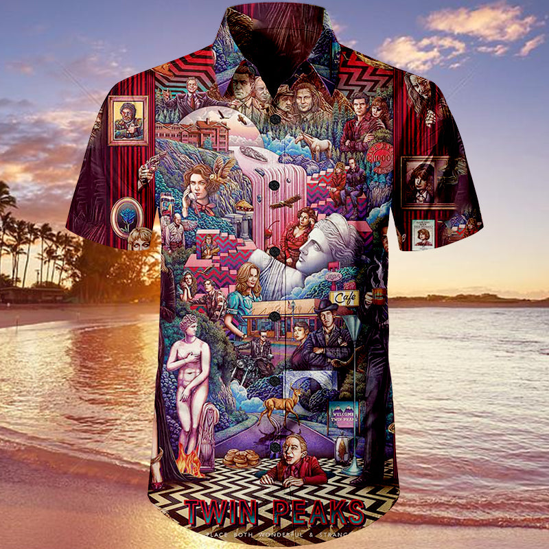 Trippy Colors Hawaiian Shirt