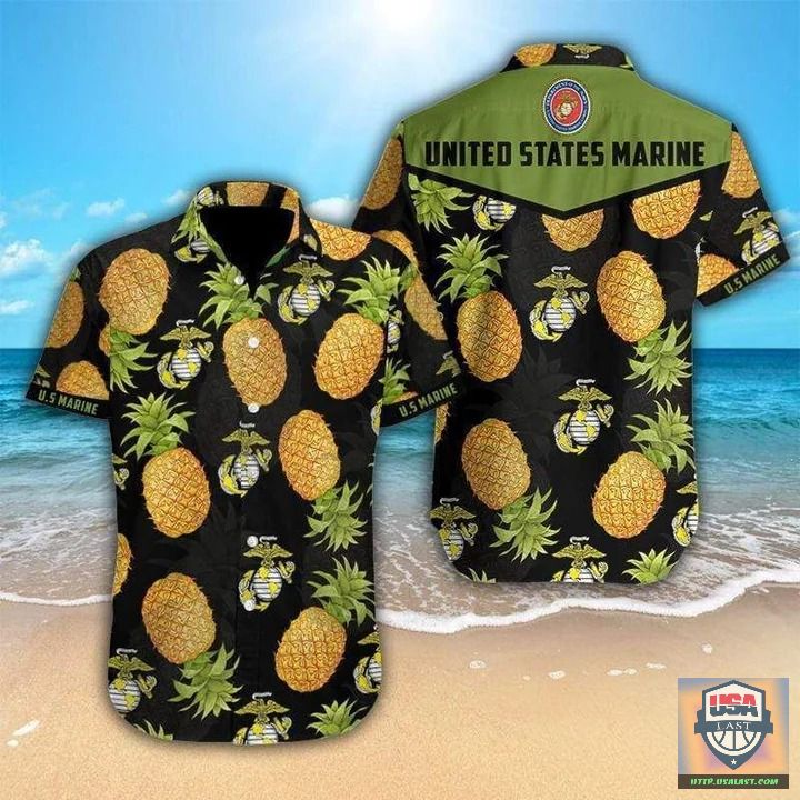 U.S Air Force Camouflage Hawaiian Shirt