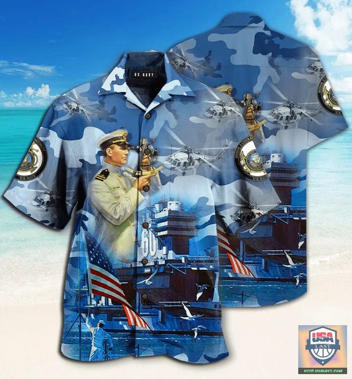 U.S Navy Welcome To Aboard Hawaiian Shirt