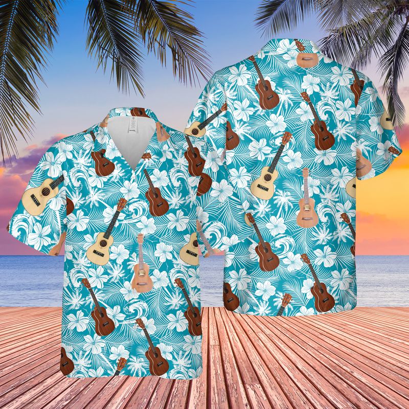 Ukulele Soprano Hawaiian Shirt