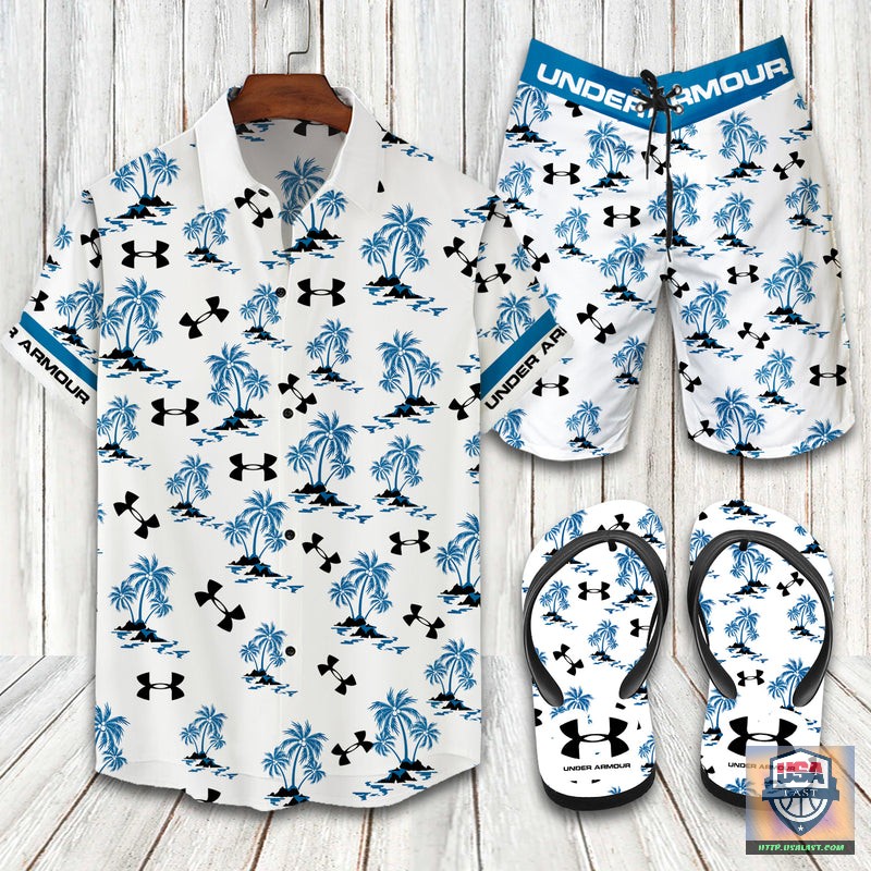 Under Armour Cool Ashes Hawaiian Shirt Beach Short