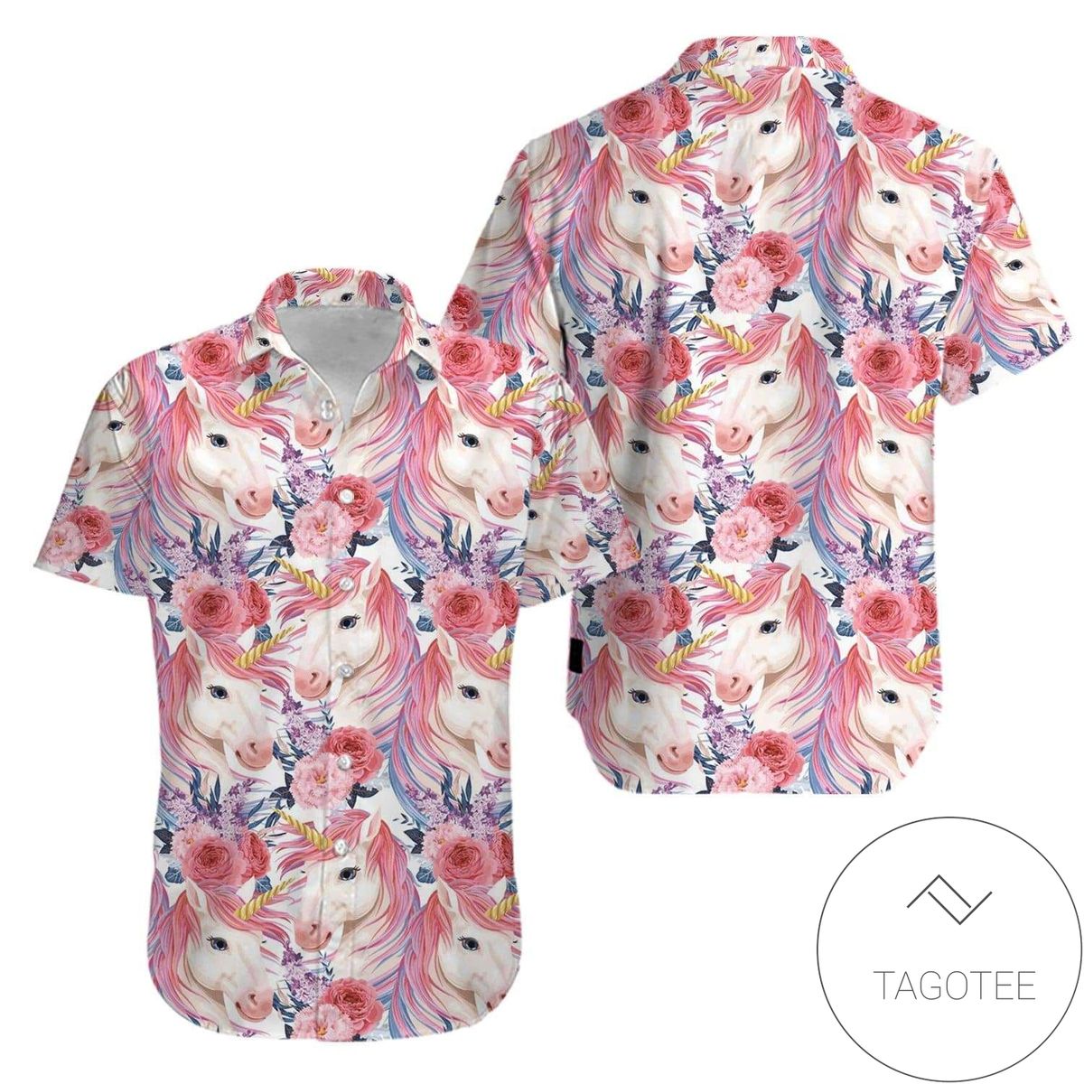 Unicorn Hawaiian Shirt Perfect Gift Ideas For Unicorn Lover