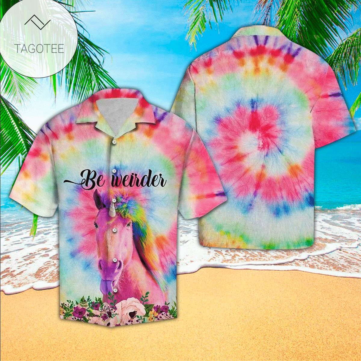 Unicorn Hawaiian Shirt Unicorn Lover Gifts