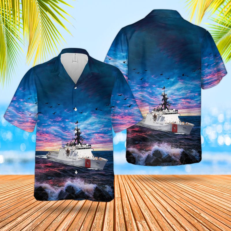 United States Coast Guard We Protect Hawaiian Shirt