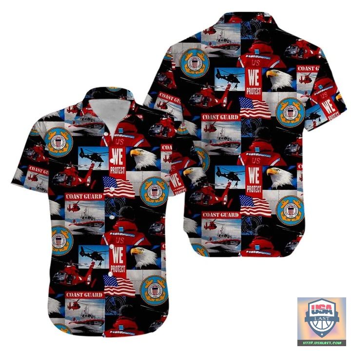 United States Coast Guard USCGC Waesche WMSL-751 Legend-class cutter Hawaiian Shirt