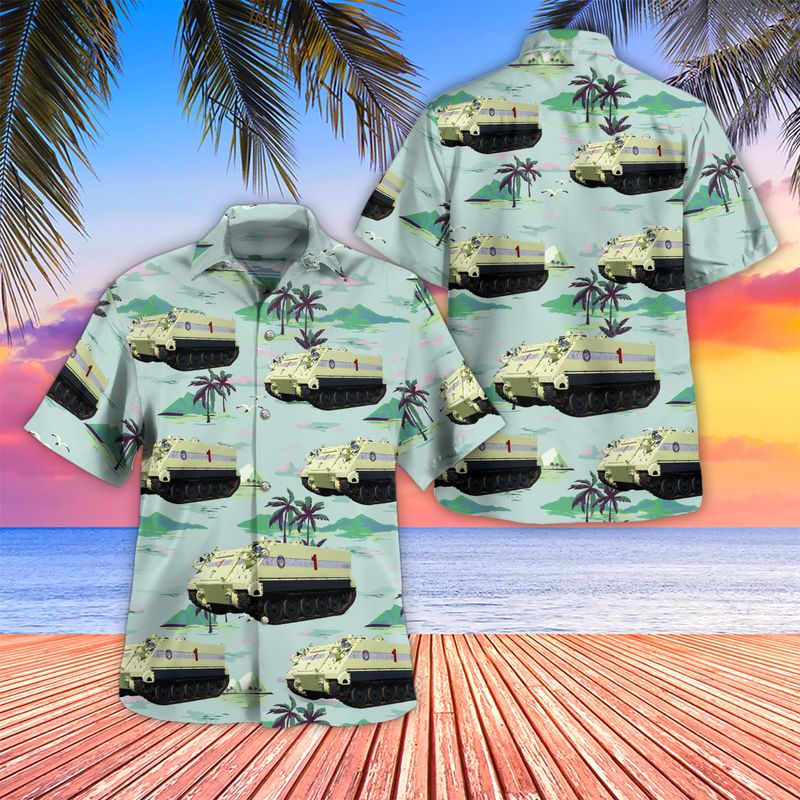 United States Marine Corps USMC AV-8B Harrier II Hawaiian Shirt