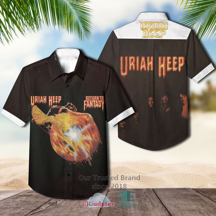 Uriah Heep First Casual Hawaiian Shirt