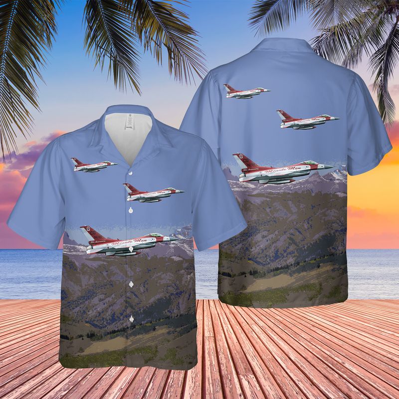 US Air Force Command and Control Hawaiian Shirt