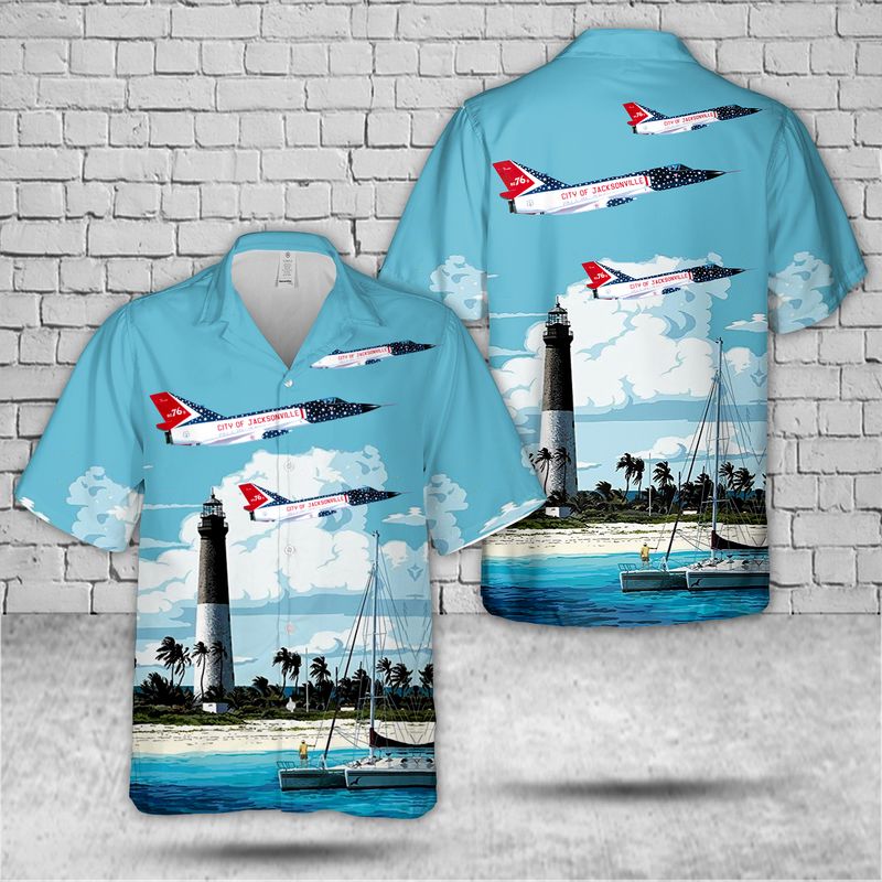 US Air Force District of Columbia Air National Guard 113th Wing Boeing C-40C Clipper s/n 02-0202 Hawaiian Shirt