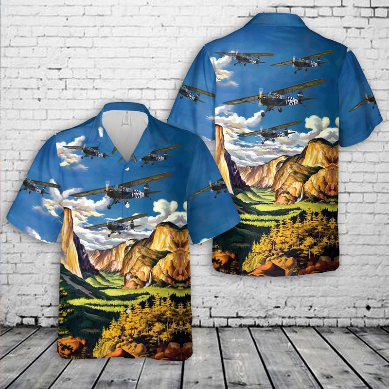 US Air Force Kentucky Air National Guard C-130H Hercules Hawaiian Shirt