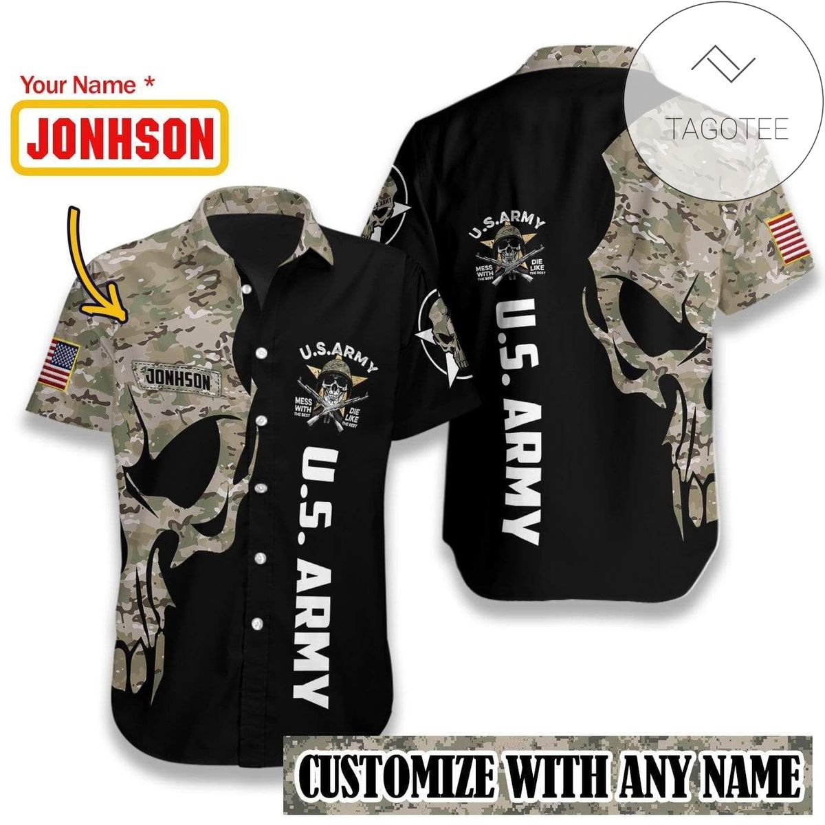 Us Army Hawaiian Shirt