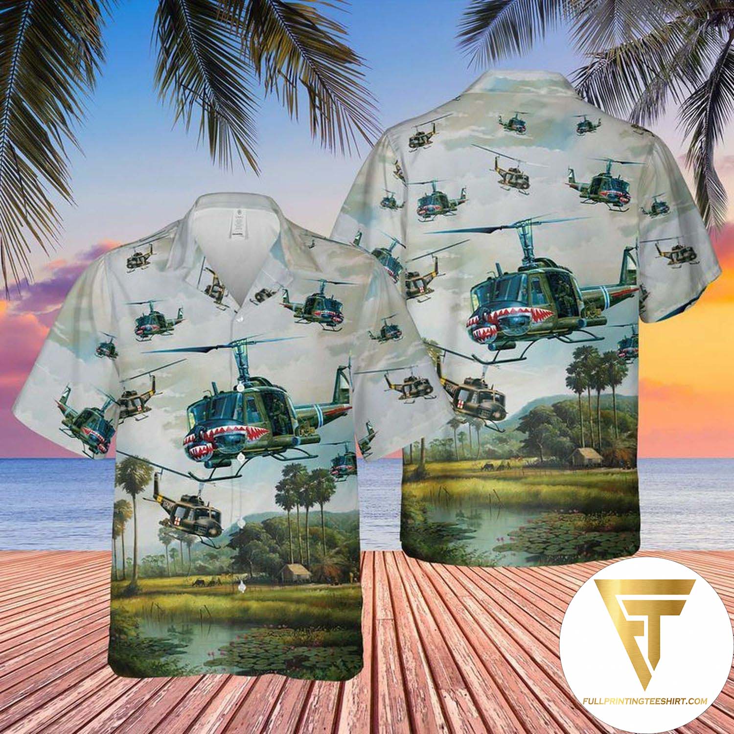 US Bus Hawaiian Shirt And Beach Shorts