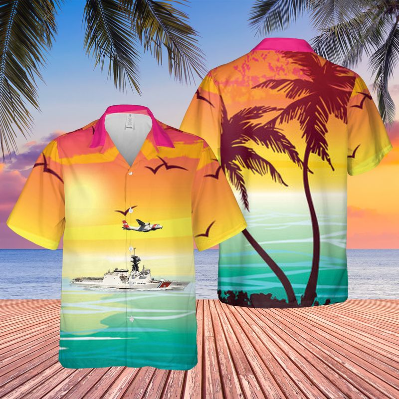 US Coast Guard Senior Chief Hawaiian Shirt