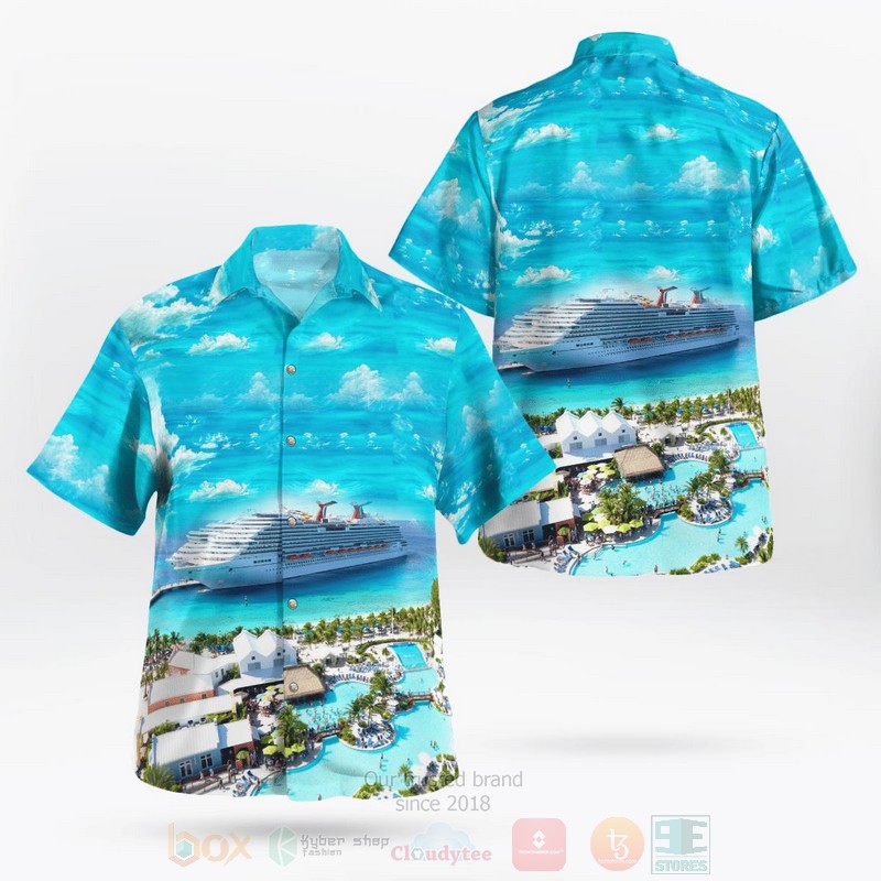 US Cruise Ship Island Hawaiian Shirt